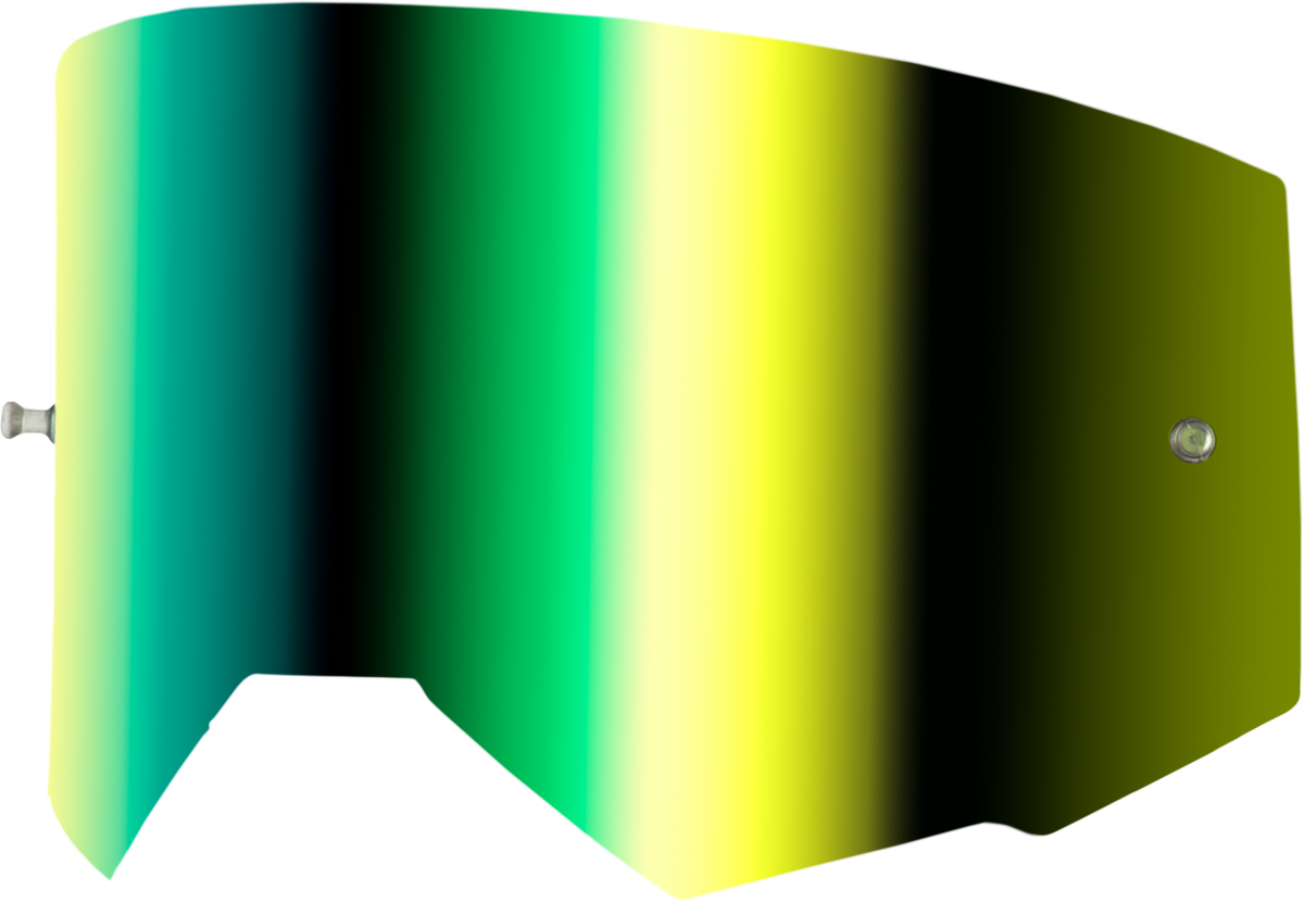 Single Lens W/ Post Adult W/ Iridescent Grn Mirror Lens