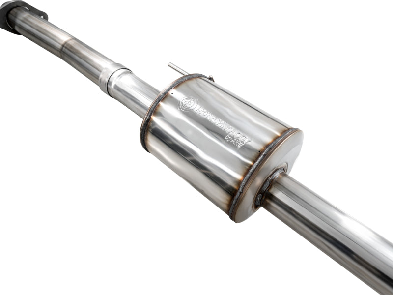 AWE 21-25 Ford F150 (14th Gen Reg Cab) Cat-Back Exhaust - 4.5in Dual Side Exit Diamond Black Tips