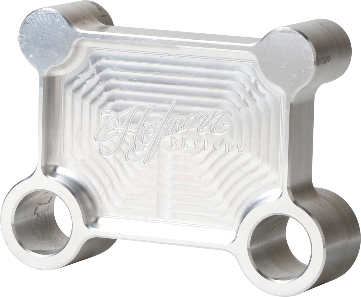 H/D Billet Pull Back Plate Raw Batwing