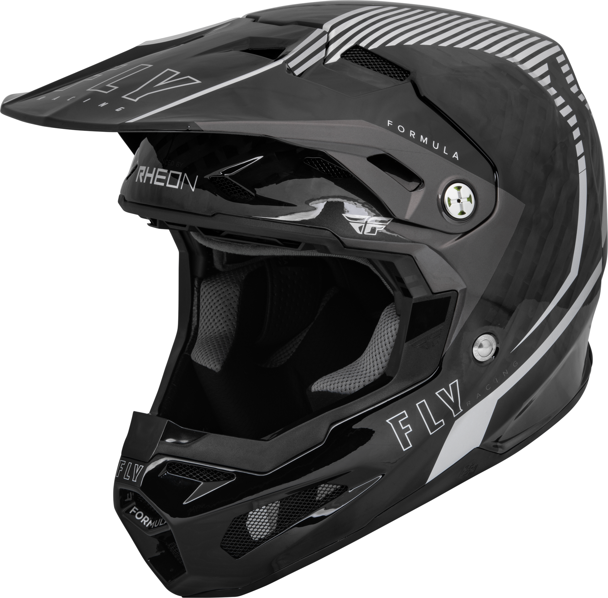 Formula Carbon Tracer Helmet Silver/Black Xs