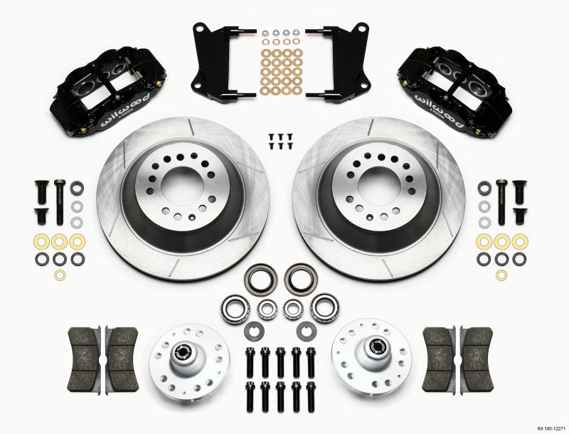 Wilwood Narrow Superlite 6R Front Hub &amp; 1PC Rtr Kit 12.88in 67-69 Camaro 64-72 Nova Chevelle