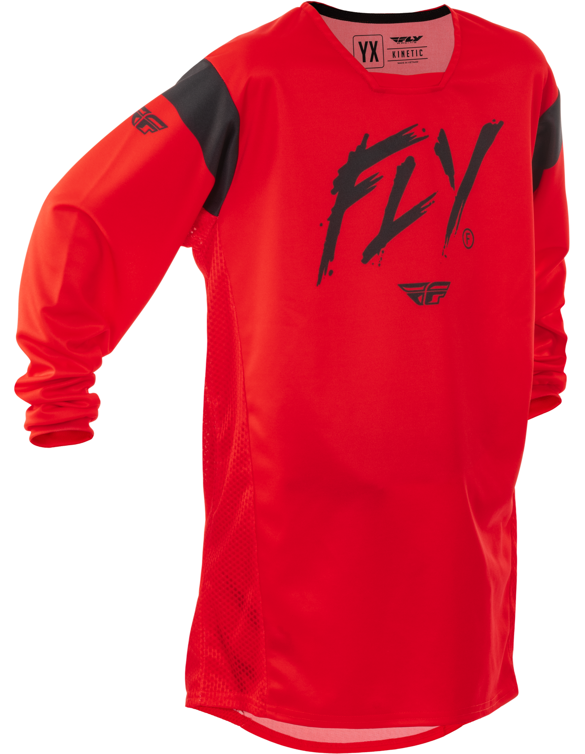 Youth Kinetic Stoke Jersey Red/Black Ys