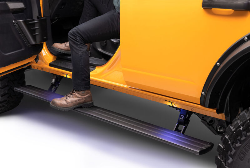 AMP Research 19-23 Ford Ranger / 21-23 Ford Bronco (Excl. Raptor) Smart Series PowerStep - Black