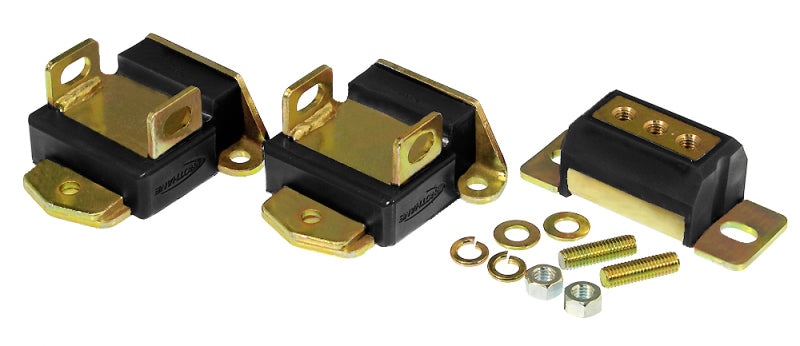 Prothane GM Motor &amp; Trans Mount Kit - Black