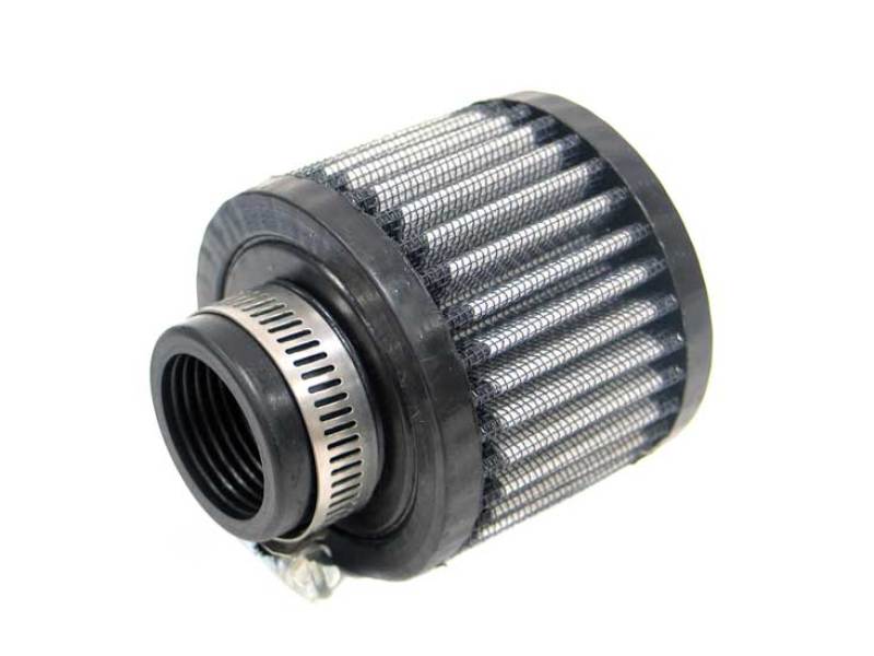 K&amp;N 1.25in Flange ID x 3in OD x 2.5 inch H Rubber Base Crankcase Vent Filter