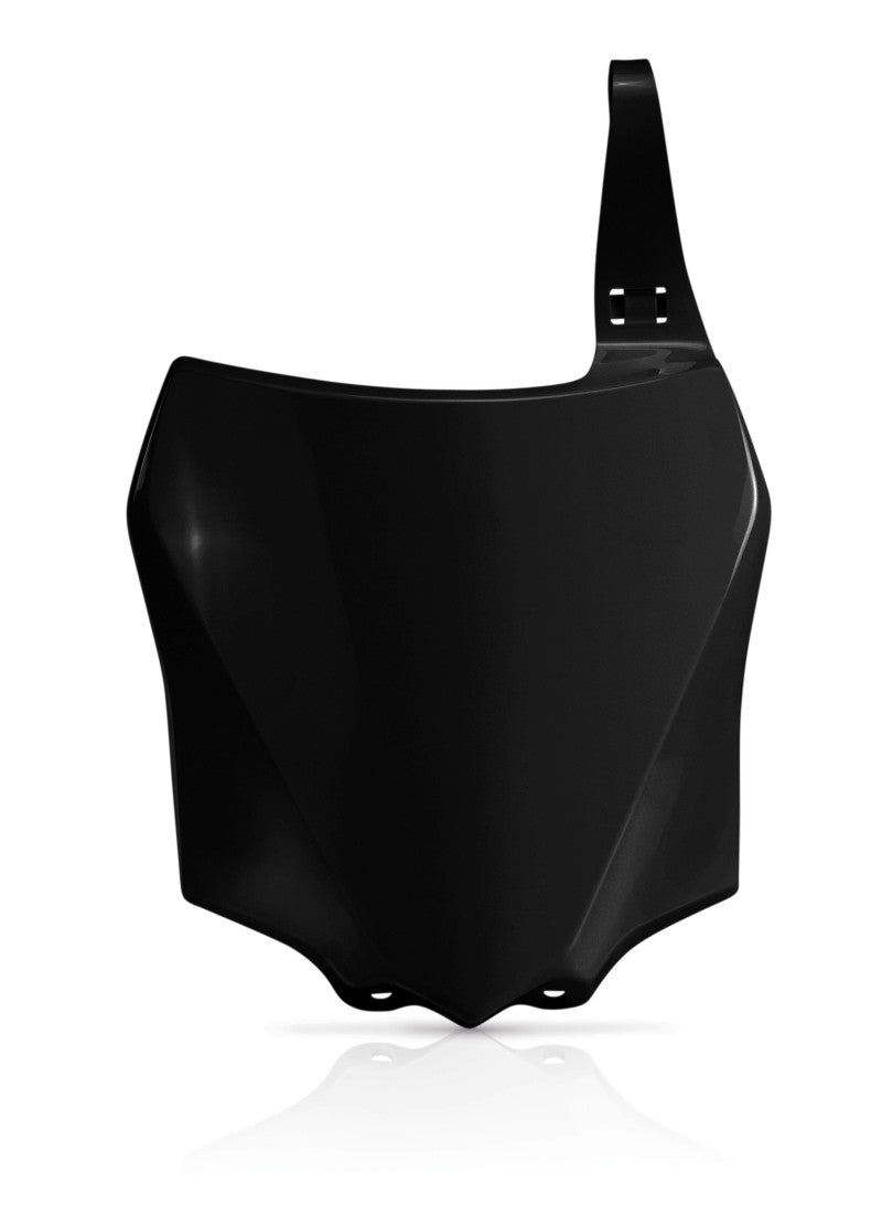 Acerbis 14-25 Kawasaki KX85/ 14-21 KX100/22*-25 KX112 Front Number Plate - Black
