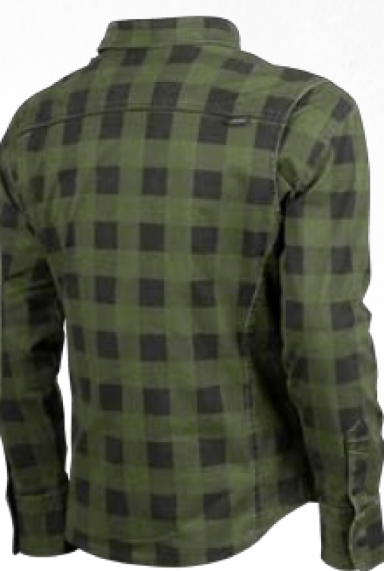 Speed and Strength True Grit Armored Motoshirt Olive/Black - XL