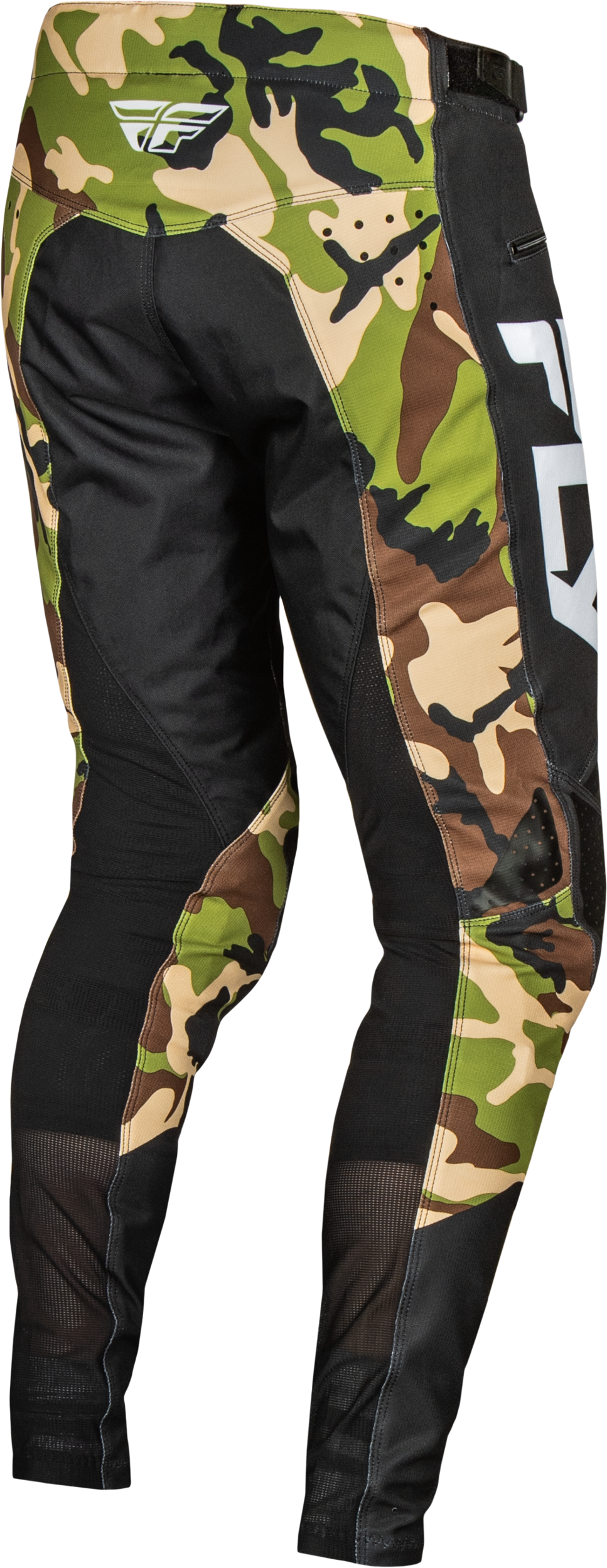 Youth Rayce Bicycle Pants Black/Camo Sz 24