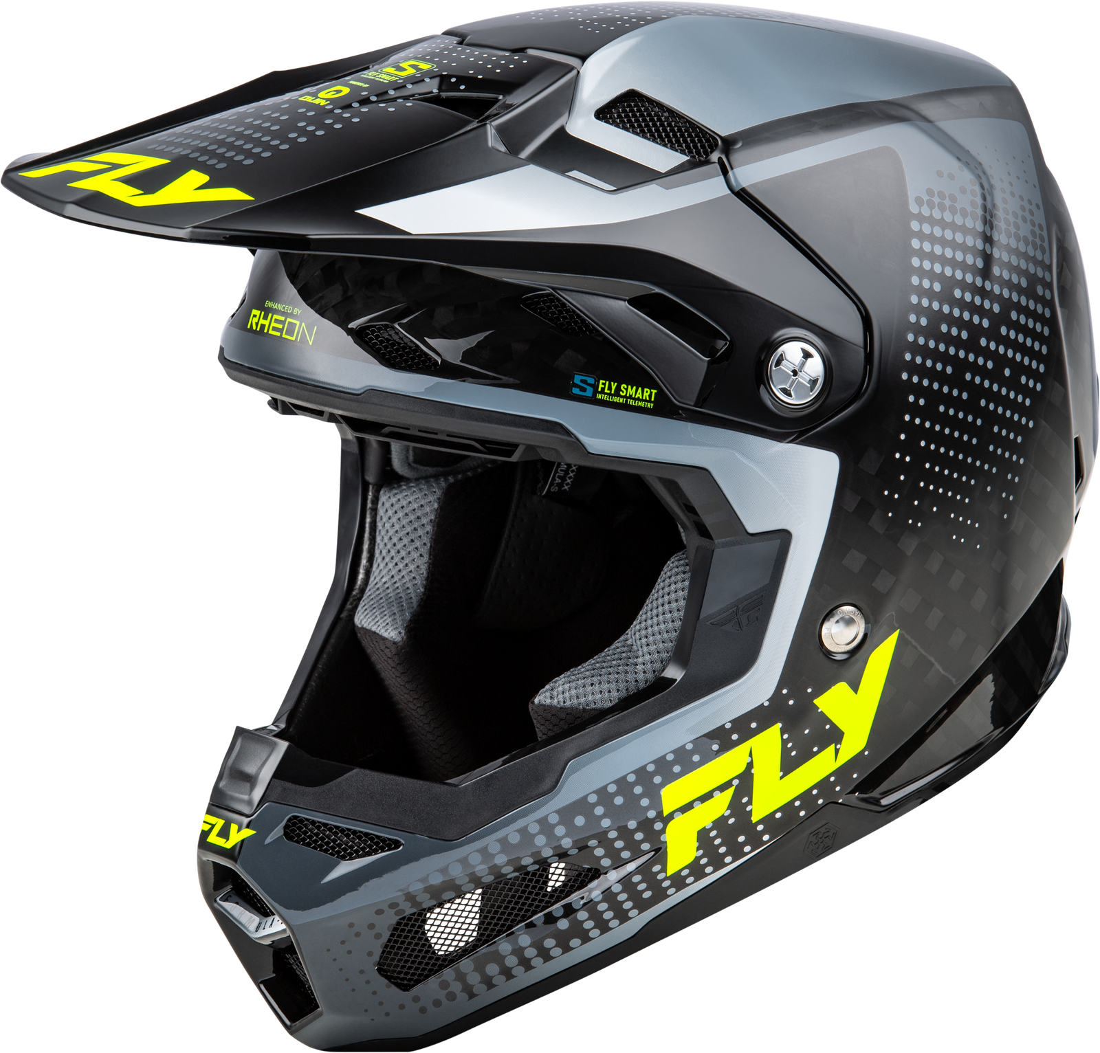 Formula S Carbon Protocol Hlmt Black Carbon/Grey/Hi Vis Xs