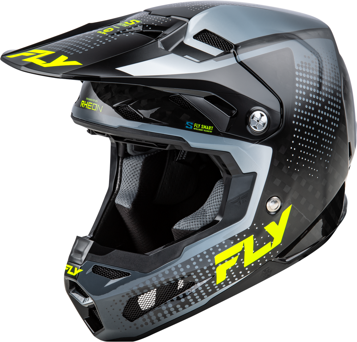 Formula S Carbon Protocol Hlmt Black Carbon/Grey/Hi Vis Sm