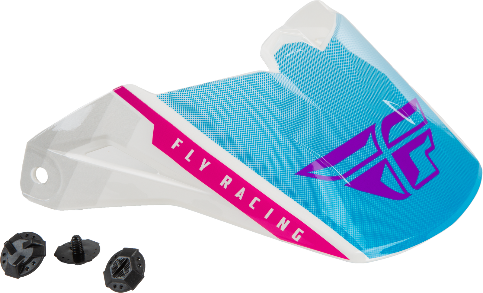 Kinetic Drift Helmet Visor Pink/White/Blue