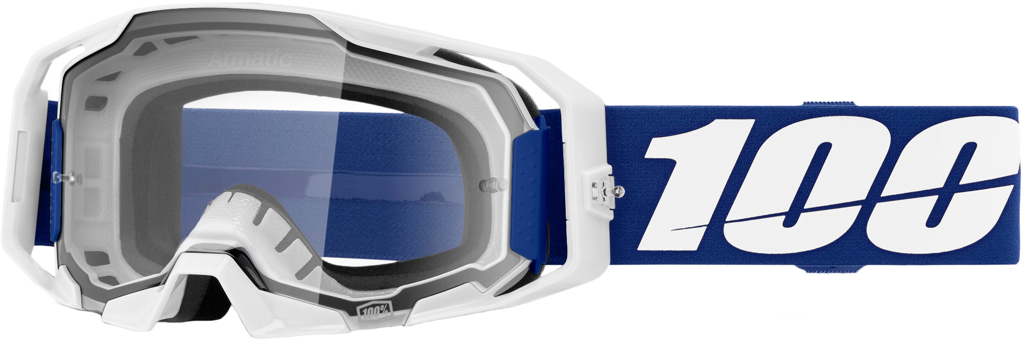 Armatic Goggle Blue Clear Lens