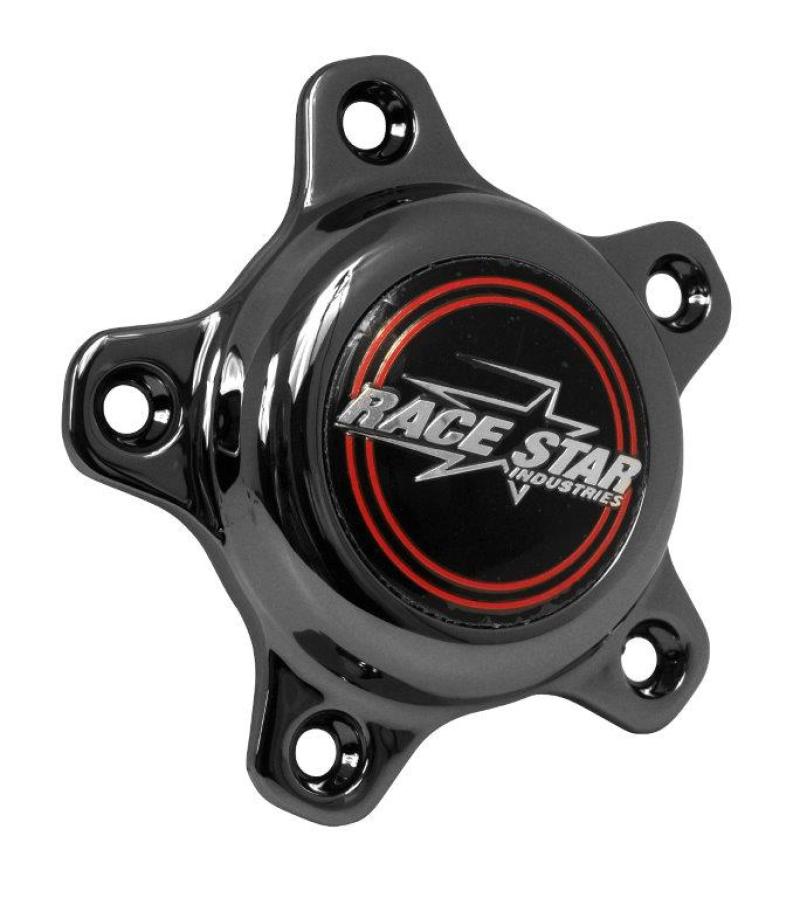 Race Star 5 Lug Cap Short Plastic Dark Star (incl. Medallion &amp; Screws)