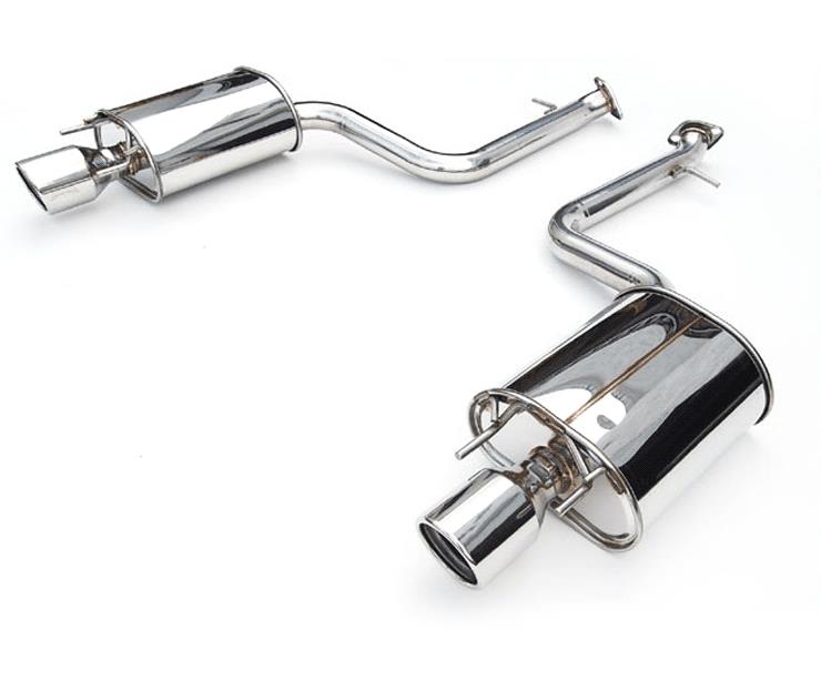 Invidia 12+ Honda Civic Si Sedan Q300 Rolled Stainless Steel Tip Cat-back Exhaust