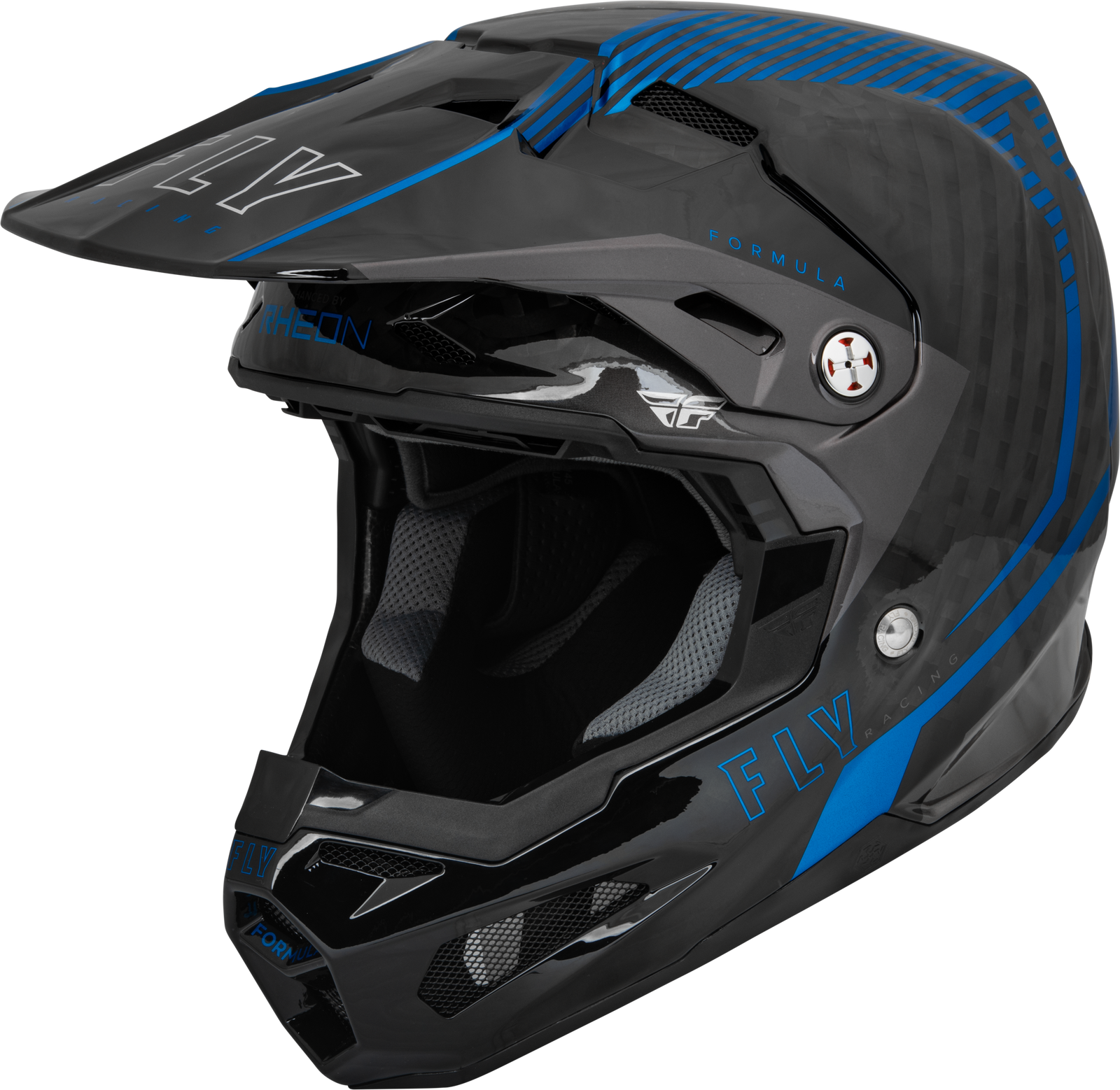 Formula Carbon Tracer Helmet Blue/Black Md