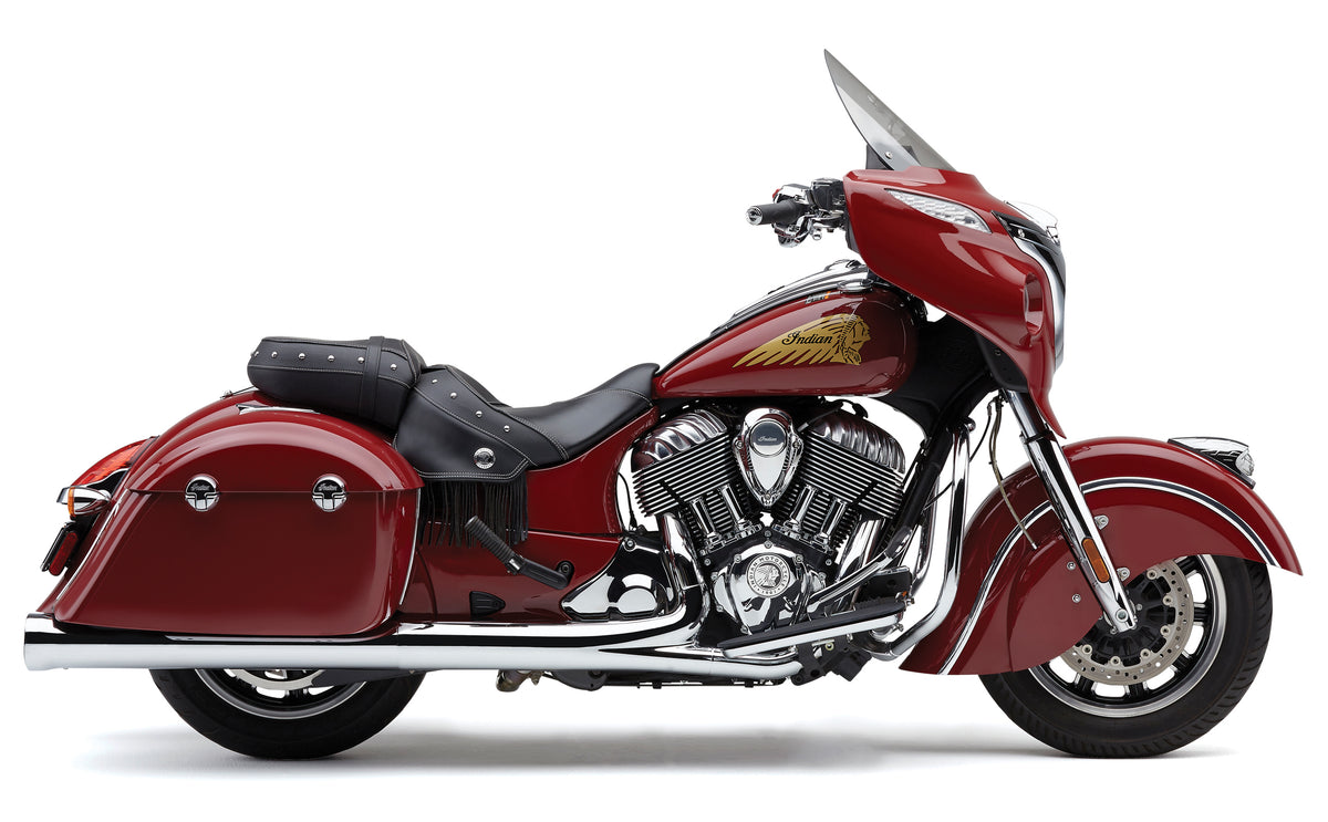 4&quot; Nh Slip Ons Chrome Indian Gen 2 Bag