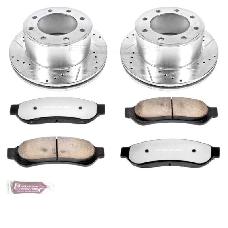Power Stop 07-10 Ford F-250 Super Duty Rear Z36 Truck &amp; Tow Brake Kit