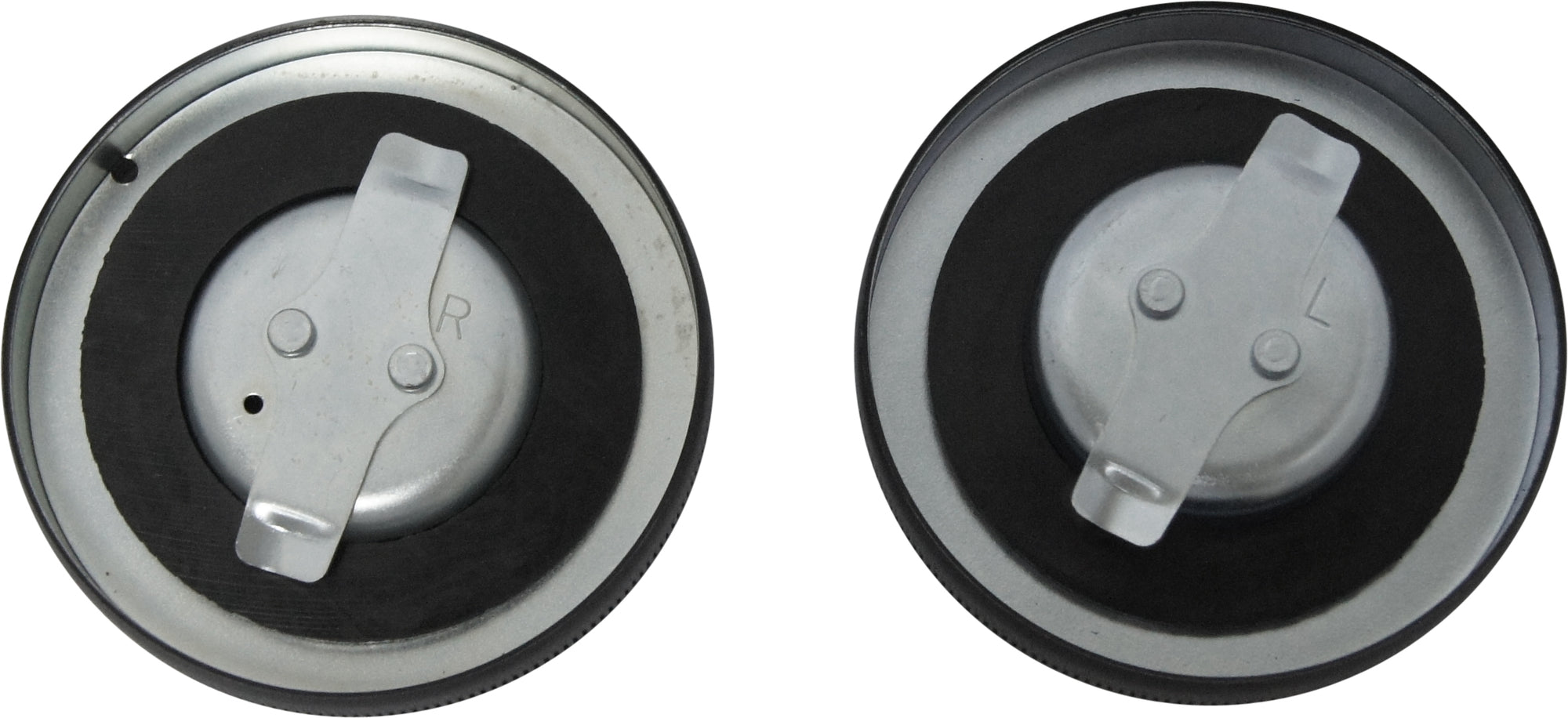 Cam Style Gas Cap Set Black