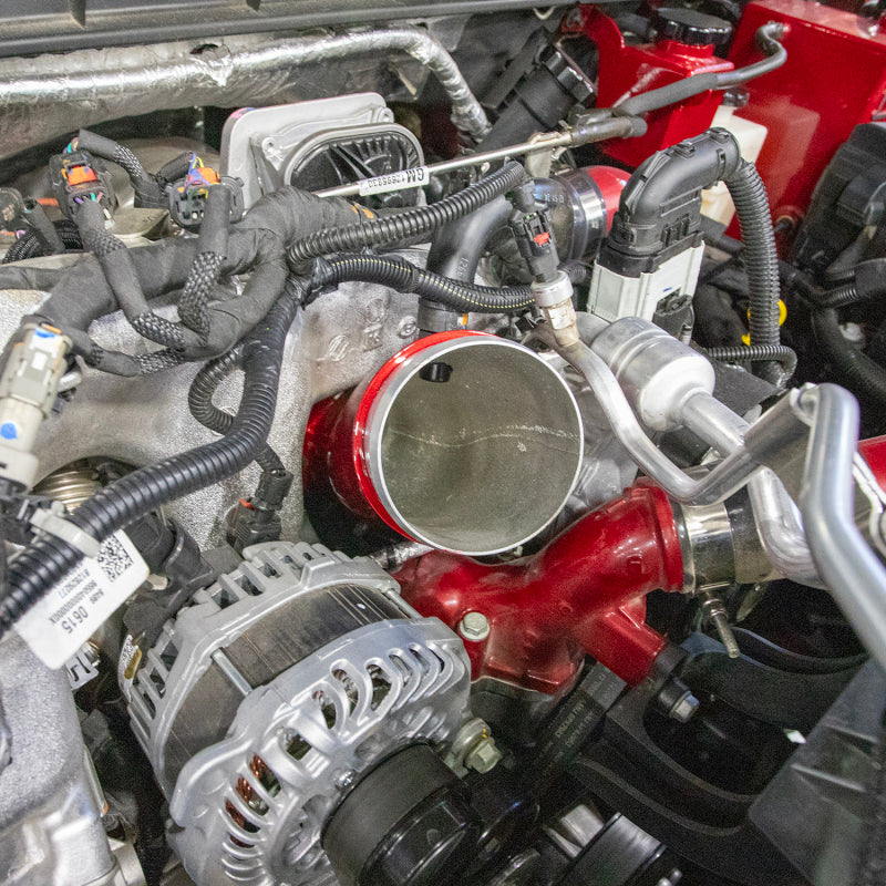 Wehrli 17-24 Duramax L5P High Flow Intake Horn - Gloss Black