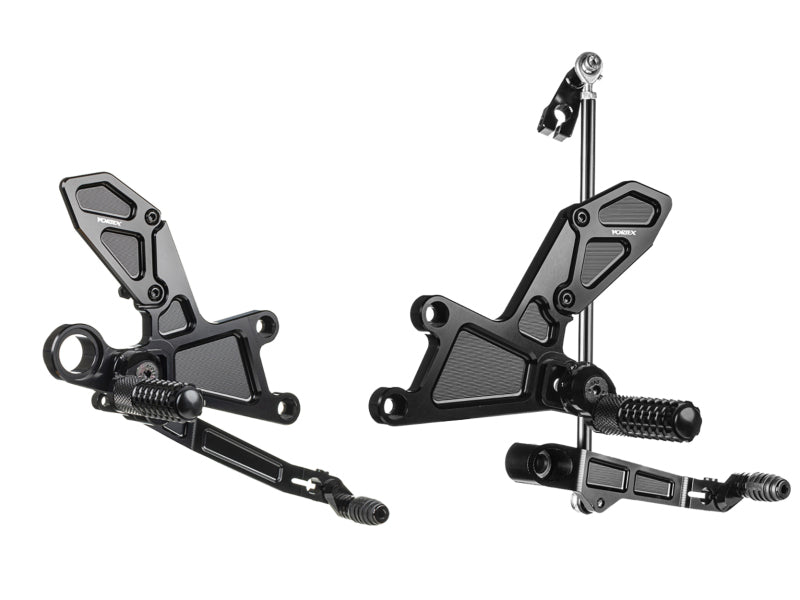 Vortex Racing Rear Set Black