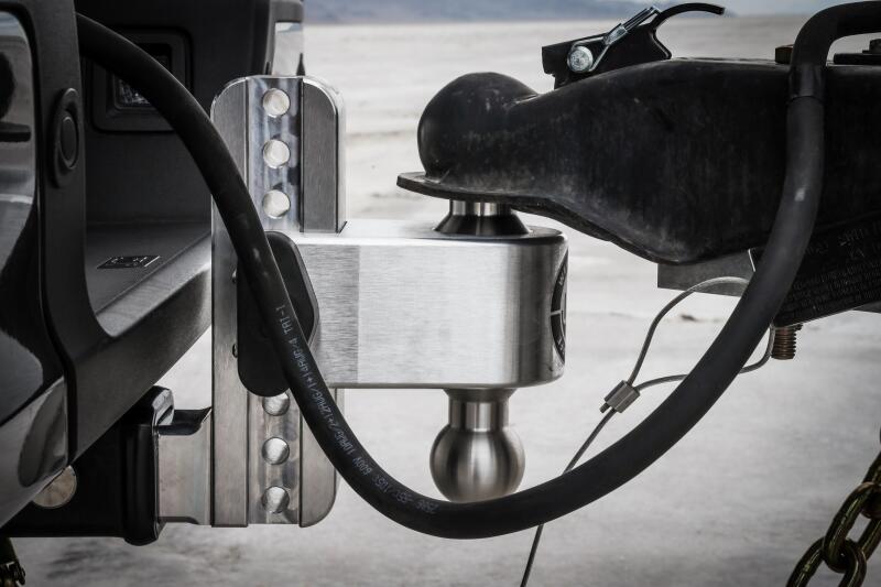 Weigh Safe 180 Hitch 6in Drop Hitch & 2.5in Shank (10K/18.5K GTWR) - Aluminum