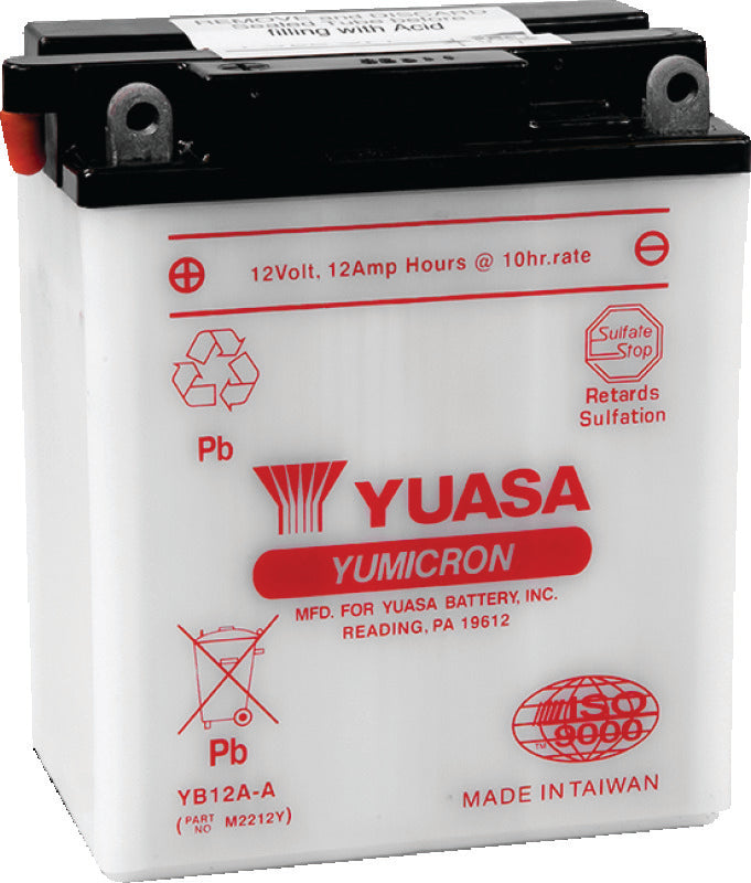 Yuasa YB12A-A Yumicron 12-Volt Battery