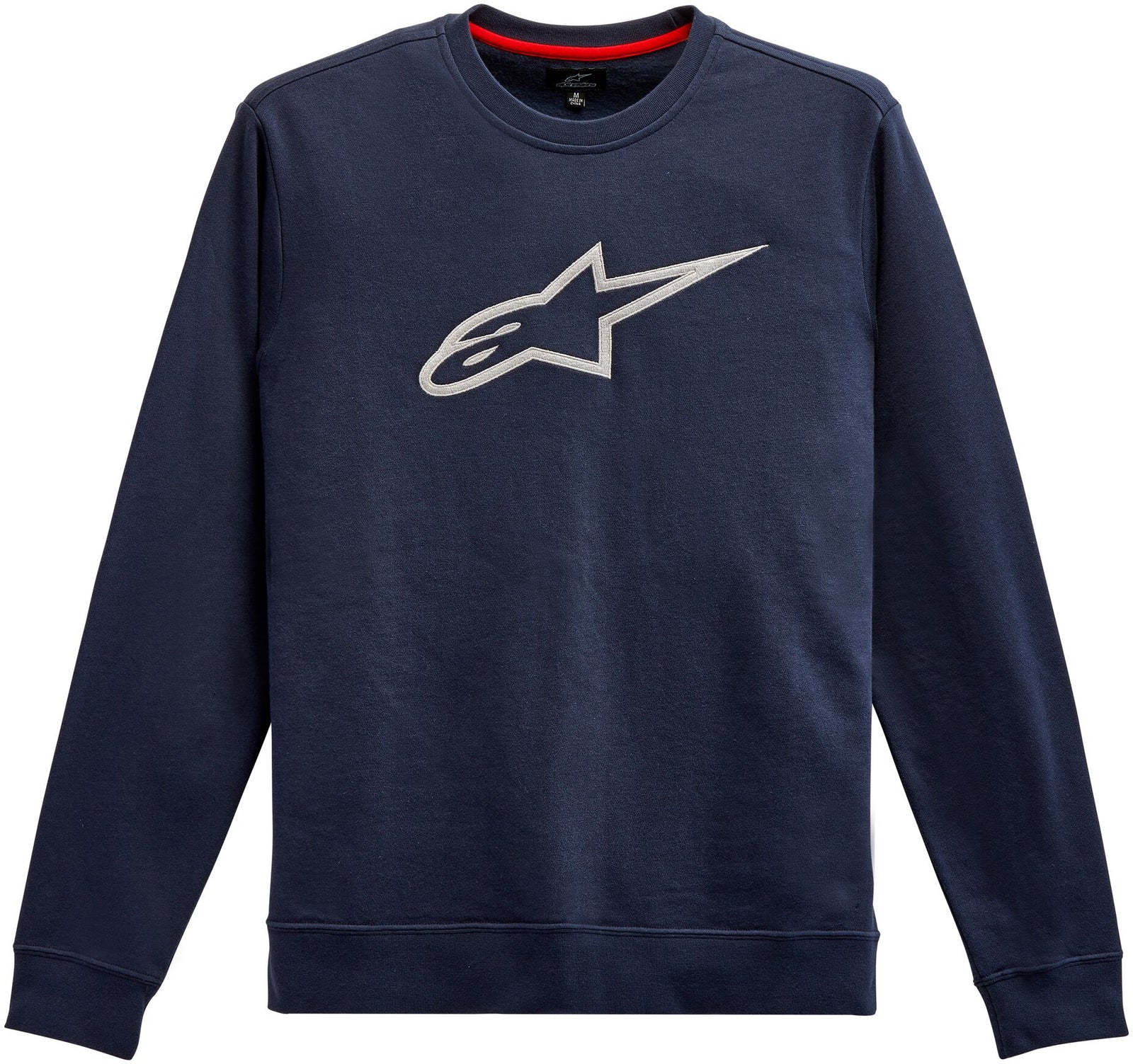 Ageless Crew Fleece Navy/Grey Md