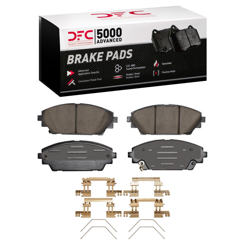DFC 14-25 Mazda 3 Front 5000 Advanced Ceramic Brake Pads and Hardware Kit