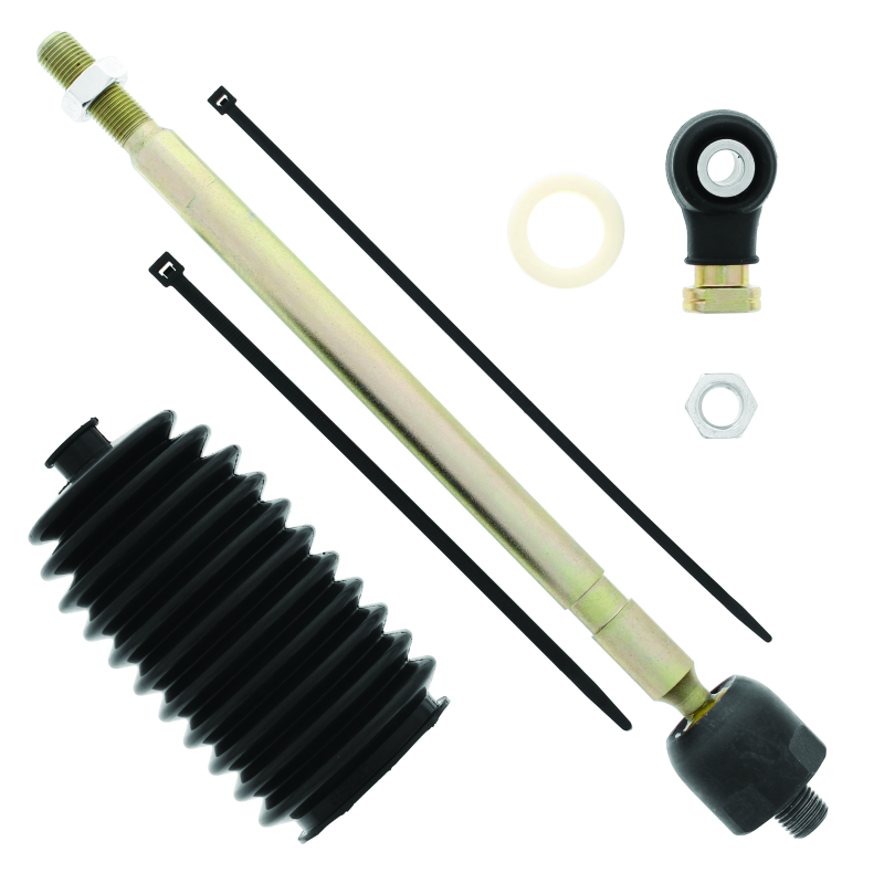 QuadBoss 12-18 Polaris RZR 570 EFI Steering Rack Tie Rod Assembly Kit - Left Inner &amp; Outer