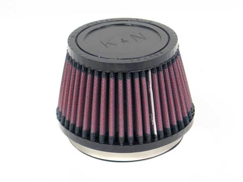 K&amp;N Filter Universal Rubber Filter 3 1/2 inch Flange 4 5/8 inch Base 3 1/2 inch Top 3 inch Height