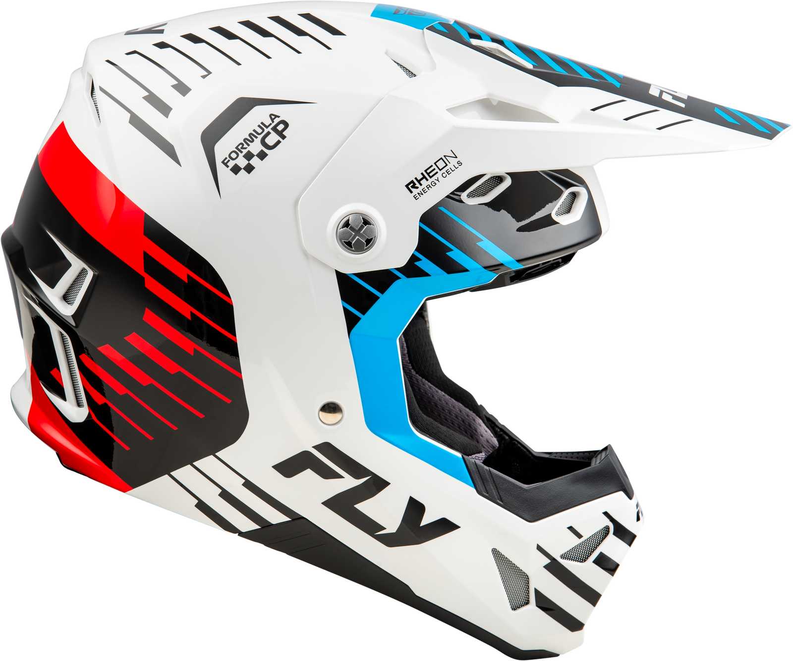 Formula Cp Slice Helmet White/Red/Cyan Xs