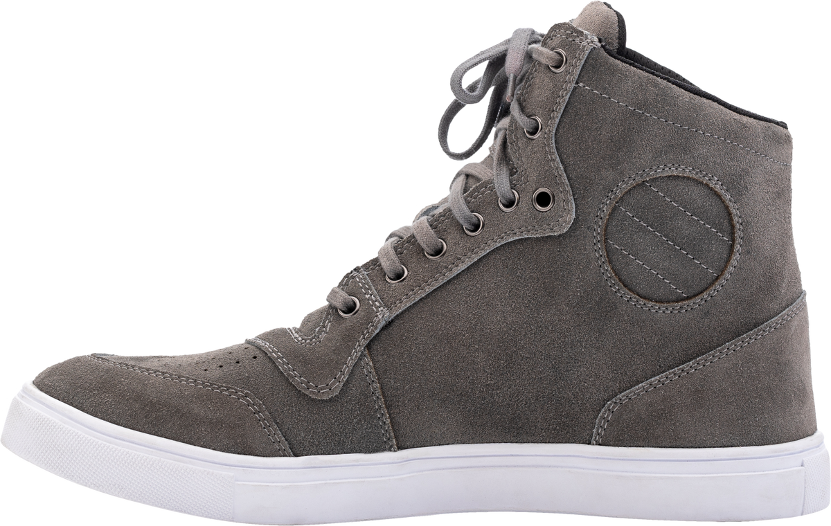 Hitop Moto Sneaker Ce Boot Grey Suede  Sz 11.5