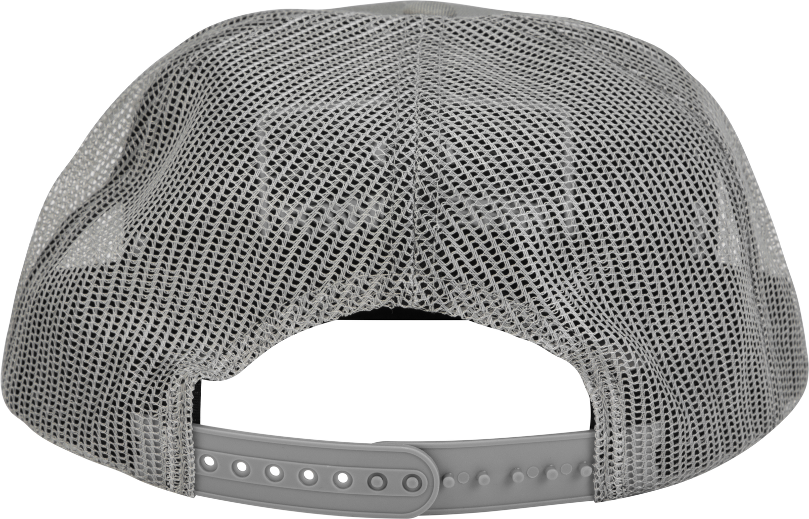 Flat Bill Patch Hat Grey