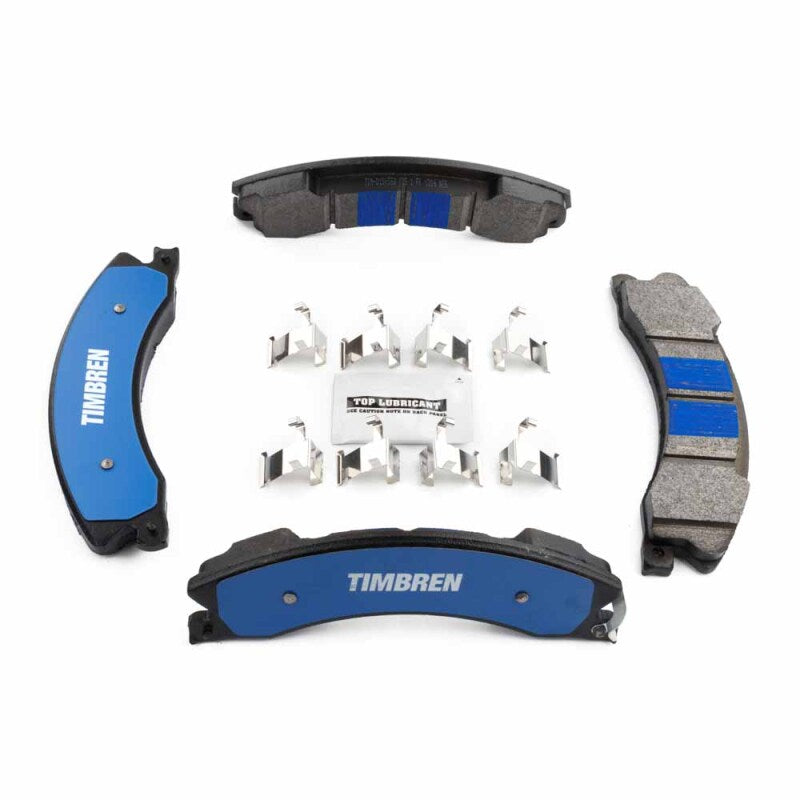 Timbren 15-19 Chevy Silverado 2500/3500 HD BES Severe Duty Semi-Metallic Brake Pads - Front &amp; Rear