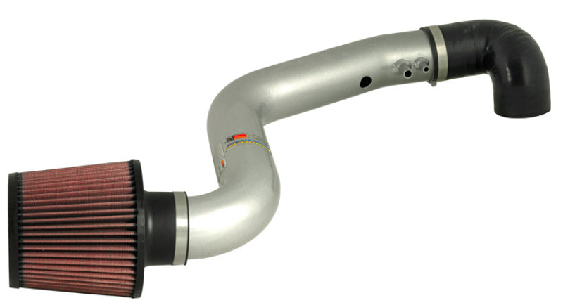 K&amp;N 02-04 Chevy Cavalier L4-2.2L Silver Typhoon Intake