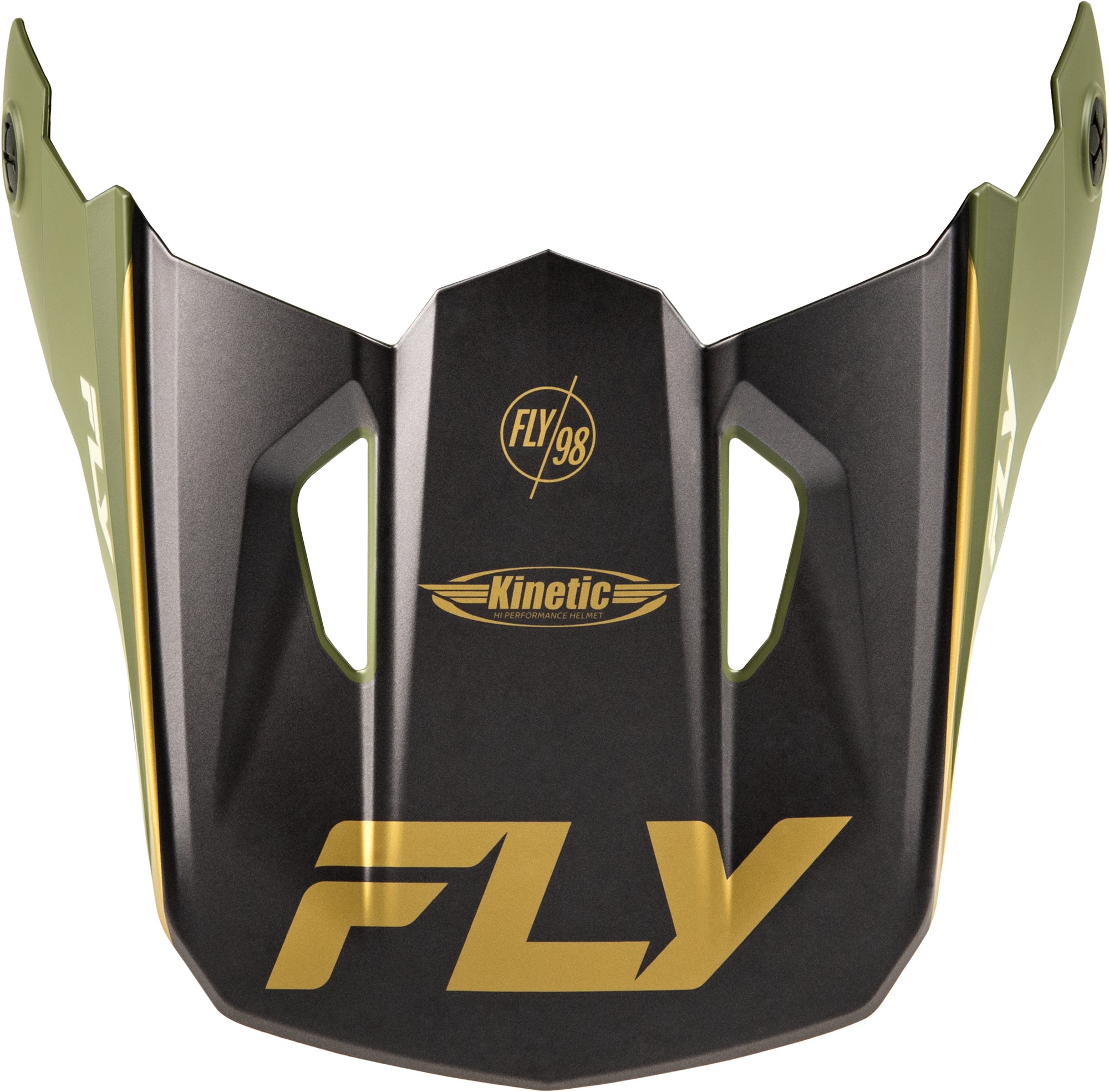 Kinetic Rally Helmet Visor Matte Moss Gry/Khaki/Wht Xl/2x