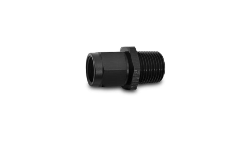 Vibrant -12AN to 3/4in NPT Female Swivel Straight Adapter Fitting