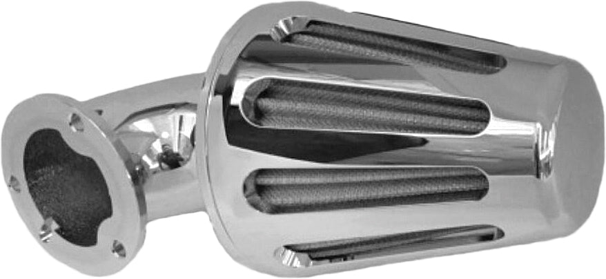 Ram Air Filter Chopped Chrome 4.5"X10"