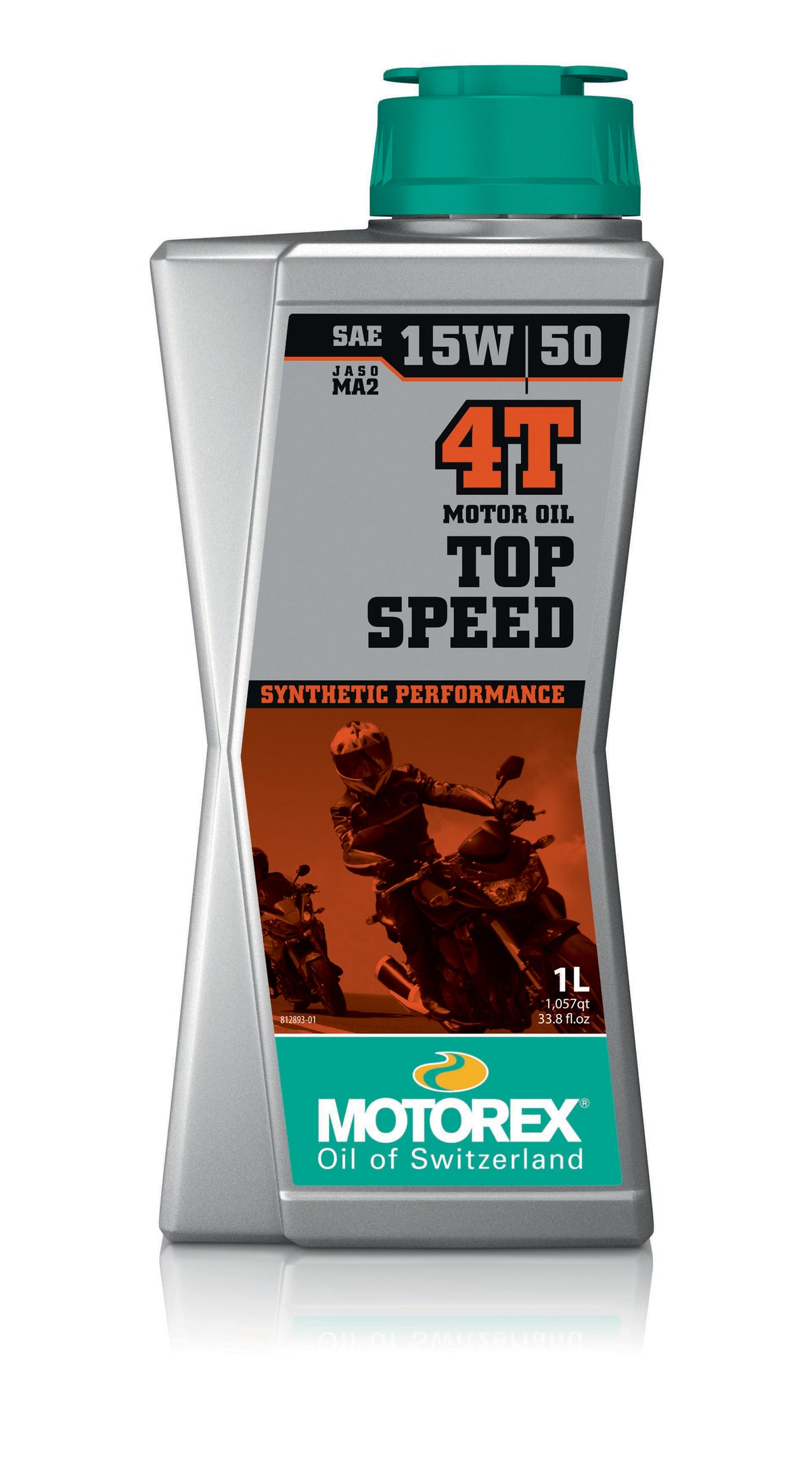 Top Speed Motor Oil 4t 15w50 1l 10/Case