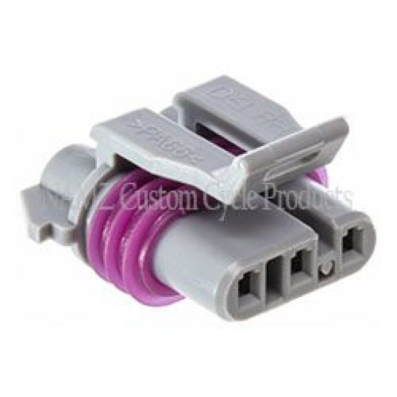 NAMZ 1998+ V-Twin OEM MAP Sensor Connector w/Terminals &amp; Secondary Lock (HD 72230-98)