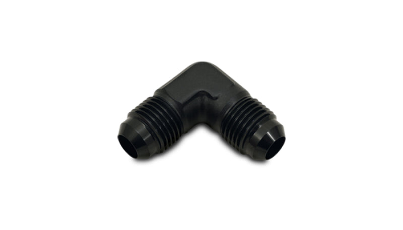 Vibrant -16AN 90deg Flare Union Fitting - Aluminum