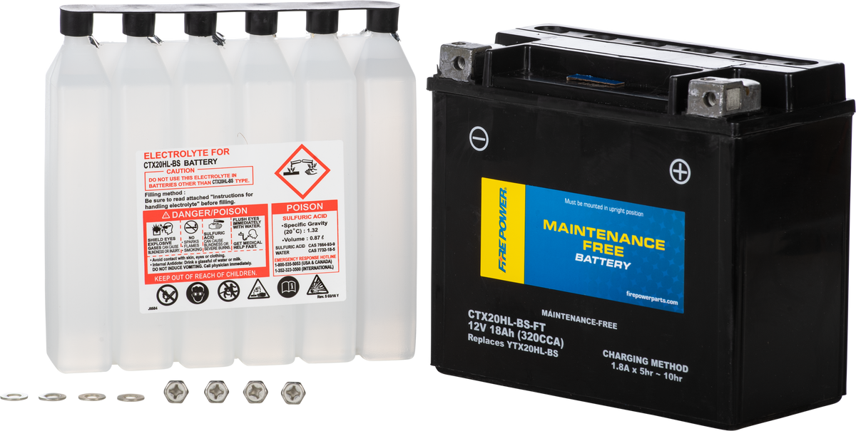 Battery Ctx20hl Bs Ft Maintenance Free