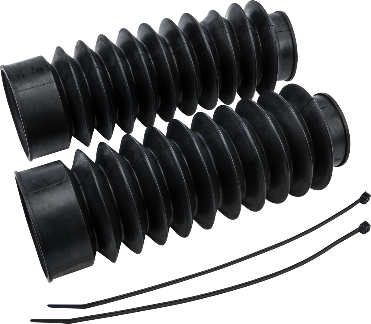 Custom Fork Boot Long Long Black