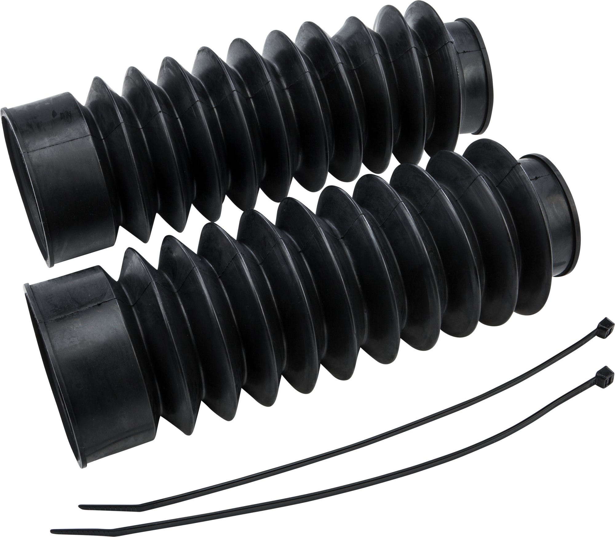 Custom Fork Boot Long Long Black