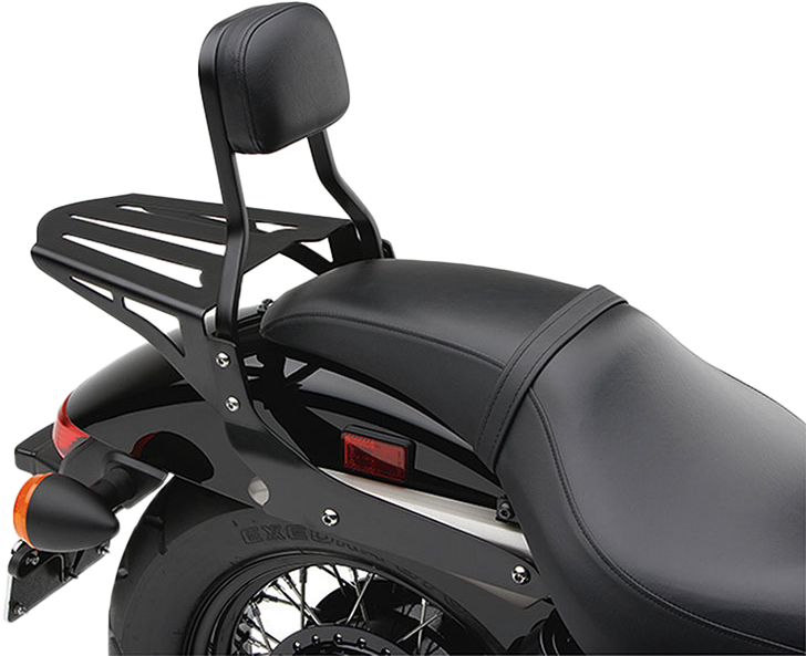 Sissy Bar Luggage Rack Formed Black