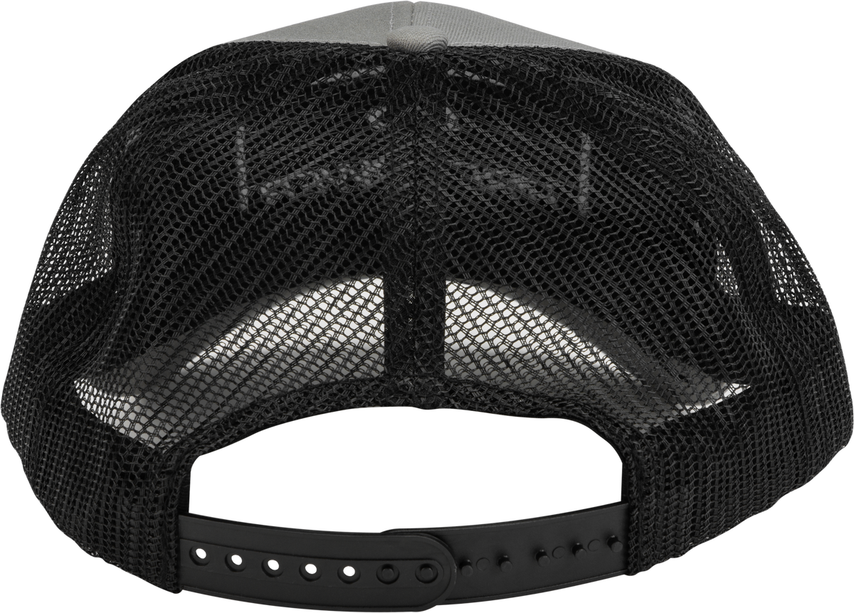 Curved Bill Hat Grey/Black