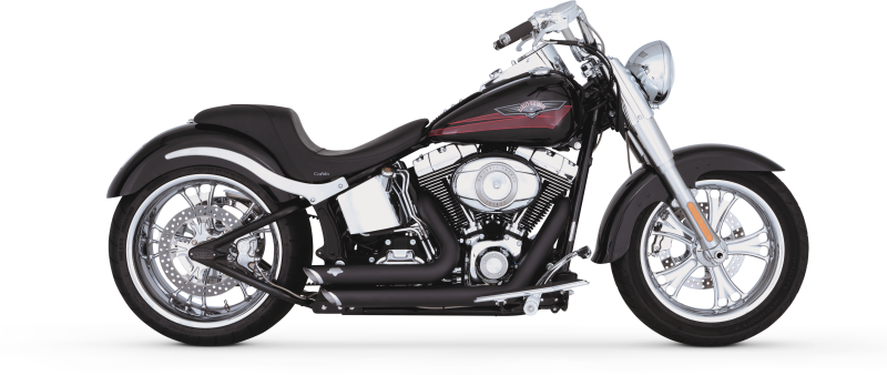 Vance &amp; Hines 86-09 Harley-Davidson Softail Shortshots Staggered Exhaust