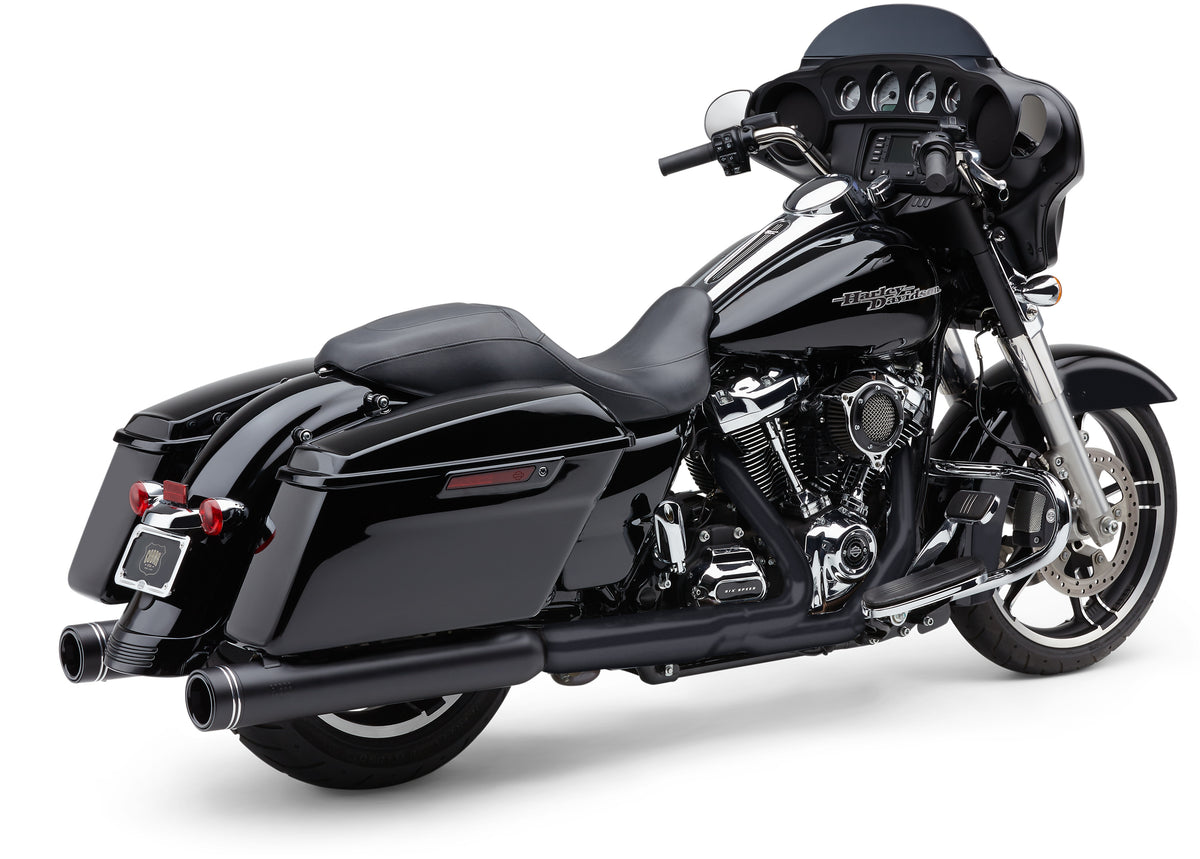 4" Groove Tip Slip On Black Flh/Flt 17 22