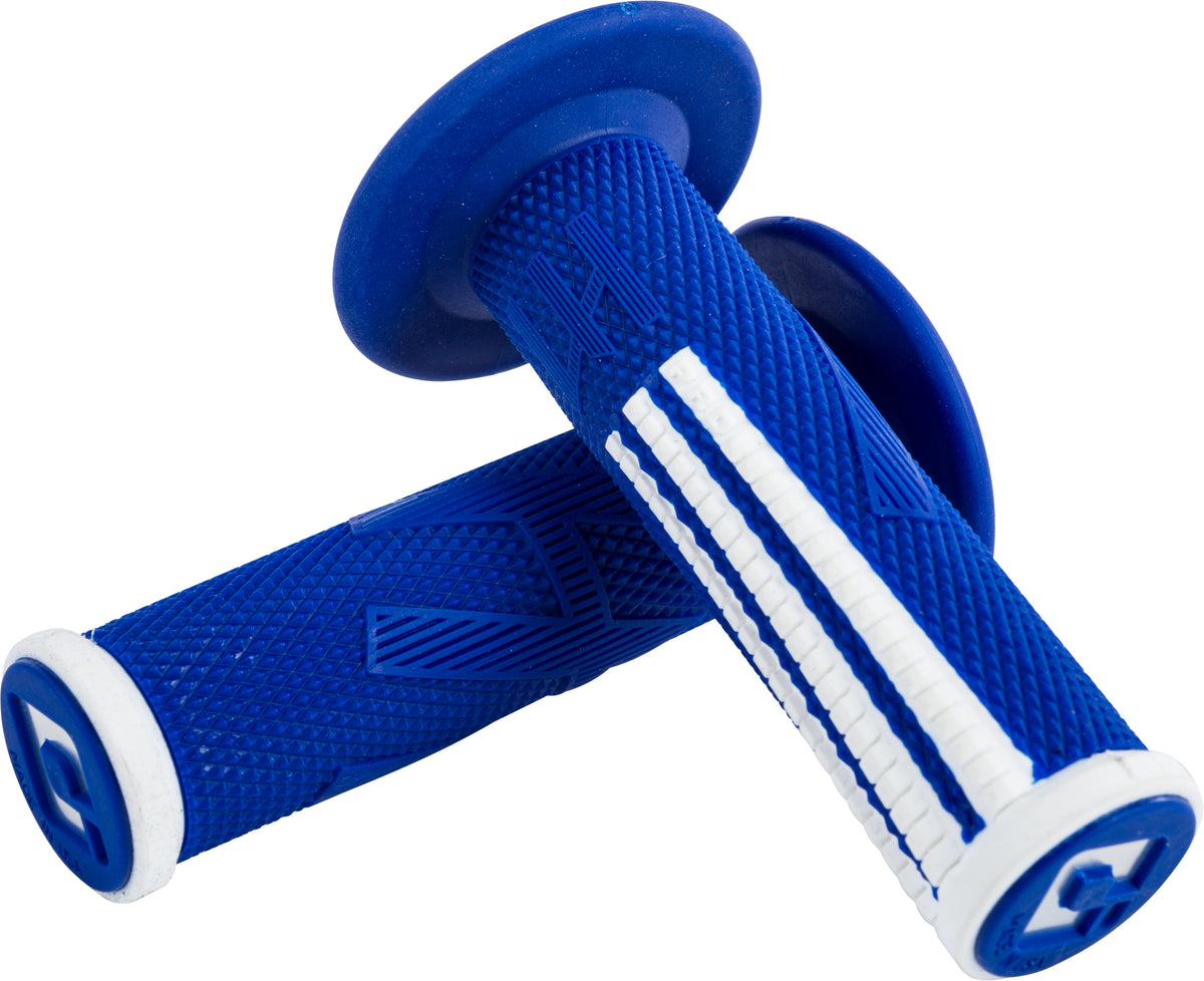 Emig2 Pro V2 Lock On Grip Blue/White