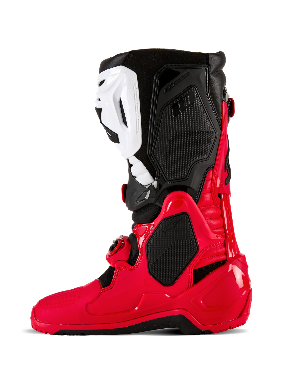 Tech 10 Enduro Boots Bright Red/Black/White 7